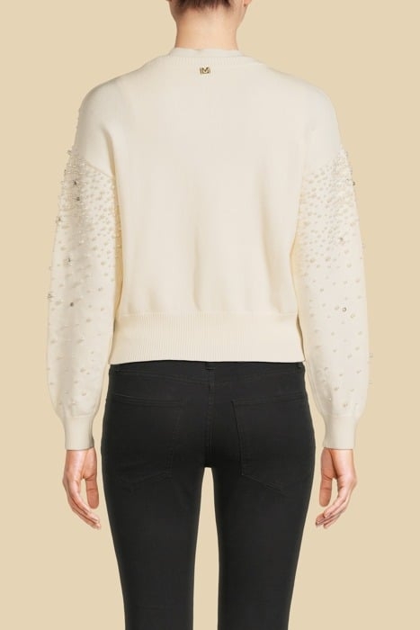 KIM PEARTWIN SET PALE CARDIGAN PEARL 2