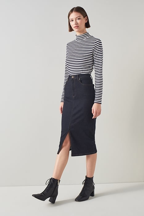 SK BETH - FRONT SPLIT INDIGO 4