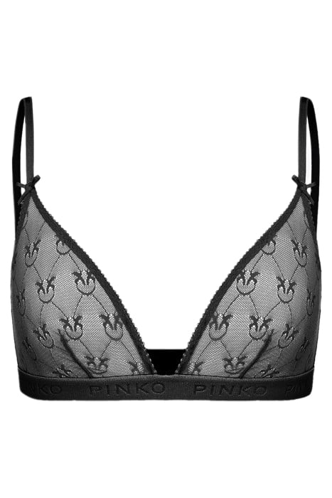 ALBA CHIARA 2 REGGISENO PIZZO INDEMAGLIATO JACQUARD C/LOGO B 3