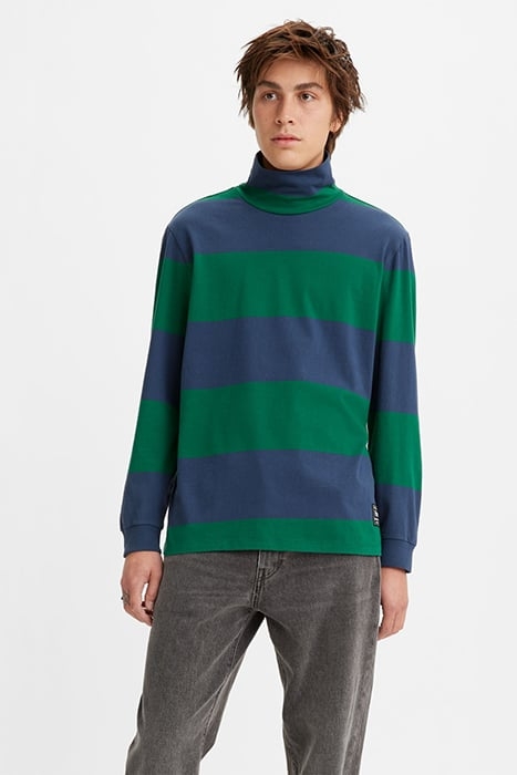 LS LONG-SLEEVED T-SHIRT NAVY 2