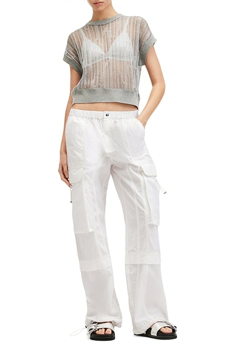 BARBARA TROUSER OPTIC WHITE 2