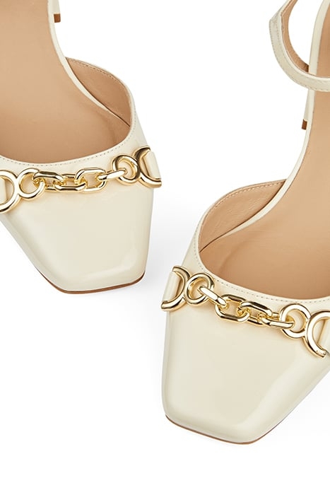 MINDY TRIM SANDAL CREAM 4