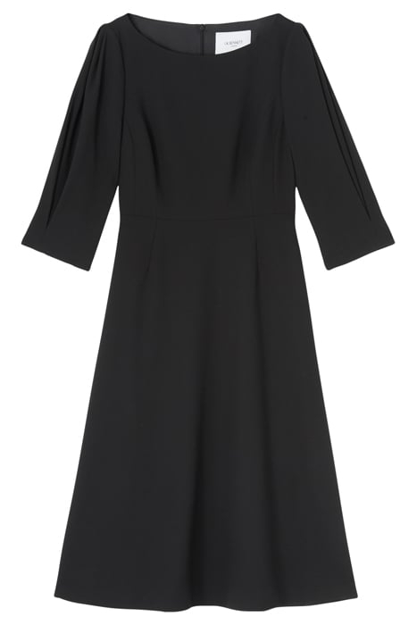 LEMONI HEMMERS MIDI DRESS BLACK 3