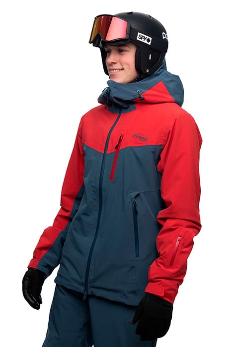 OPPDAL INSULATED JACKET ORION ORION BLUE/RED 4