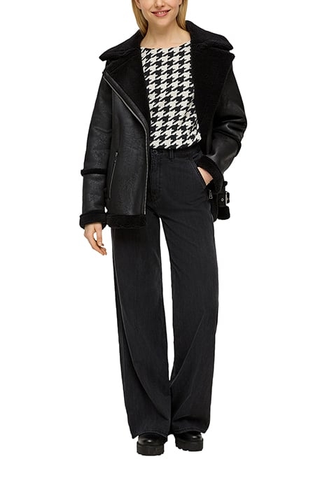 S.OLIVER SWEATSHIRTS GREY/BLACK 4