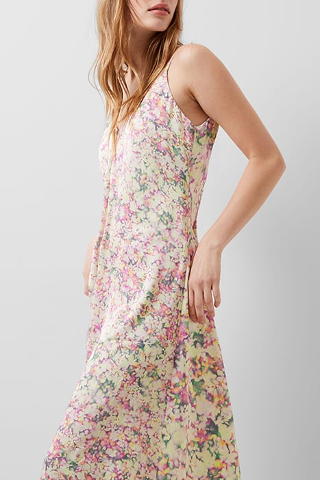 DONNA IRWEN HAMMERED DRESS RED 3