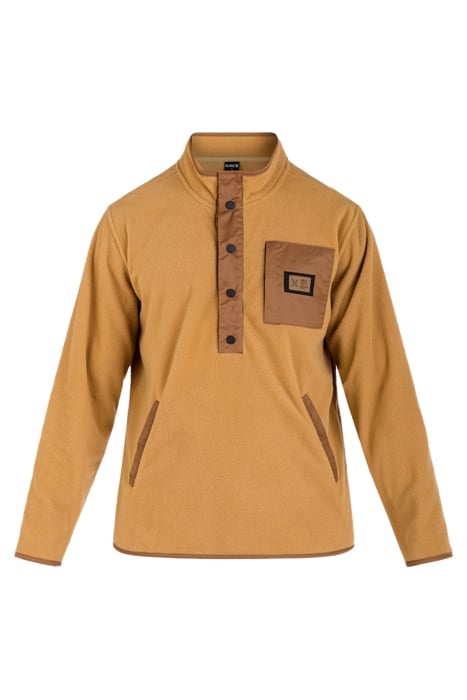 LOMA WNDCHILL 1/4 SNAP FLEECE EARTHSTONE 3