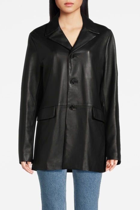 ARA LEATHER JACKET BLACK 1