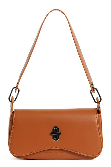 FLAP BAGUETTE BAG BROWN 1