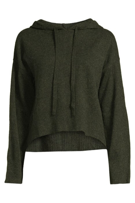 SWEATER HOODIE HEATHER OLIVE 3
