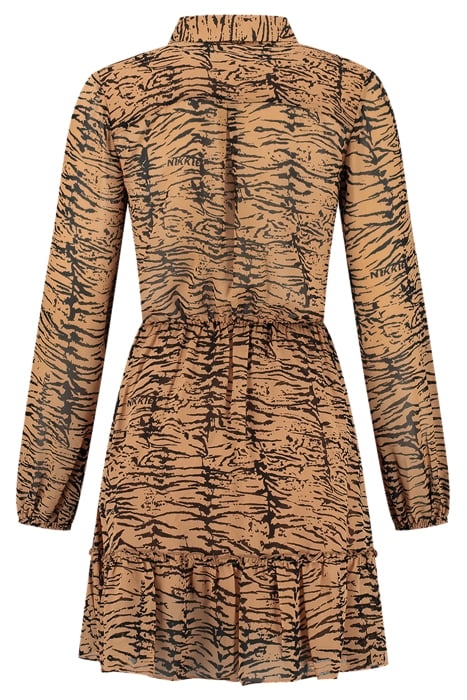 ZEBRA DRESS BLACK/HAZEL 2