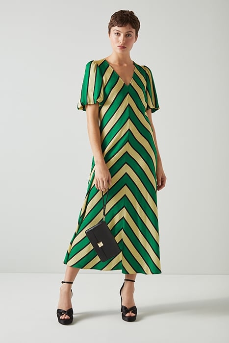 MEERIM MULTI MIDI DRESS MULTICOLOR 1