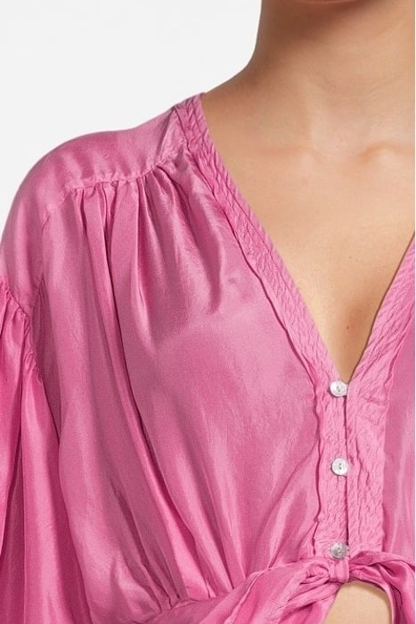 SILK HABOTAY LONG SLEEVES DRESS BUBBLE 4