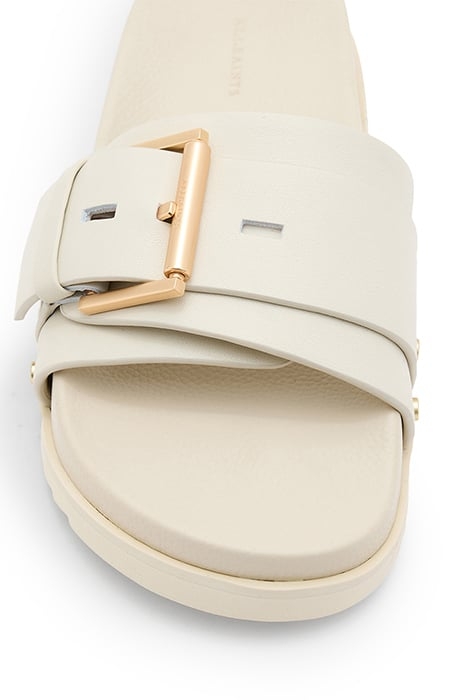 ELLIE STUD SLIDER PARCHMENT WHITE 6