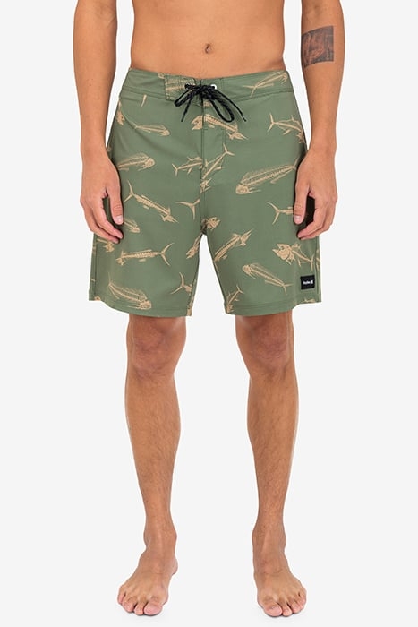 PHANTOM-ECO CLASSIC 18" BOARDSHORT CHAR FERN 1