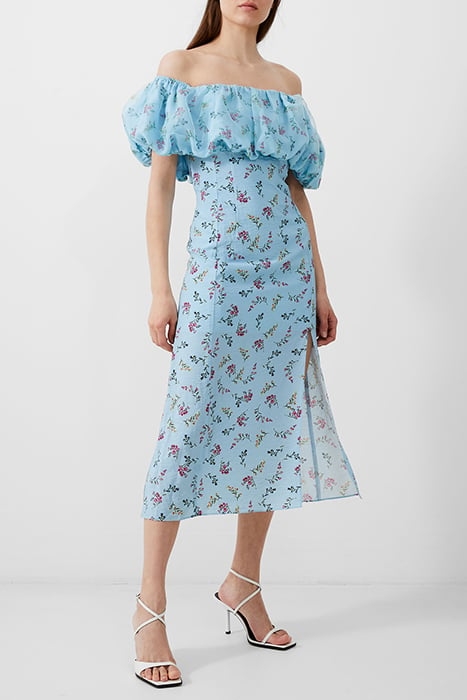 FLORIANA CIARRA ORGANZA DRESS BLUE 1