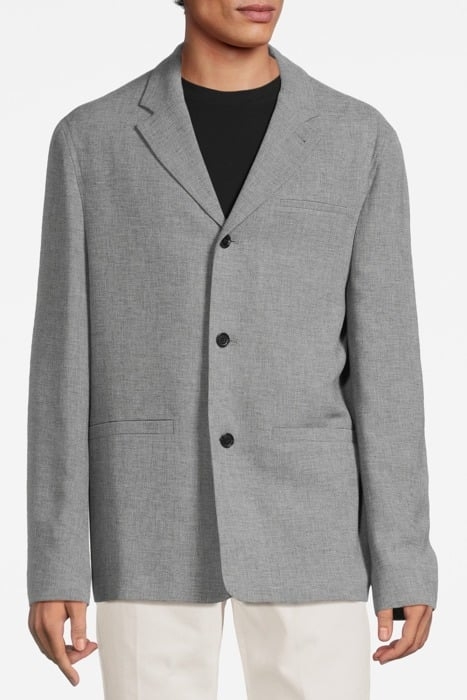 M. ALEC VISCOSE BLAZER MID GREY M 1