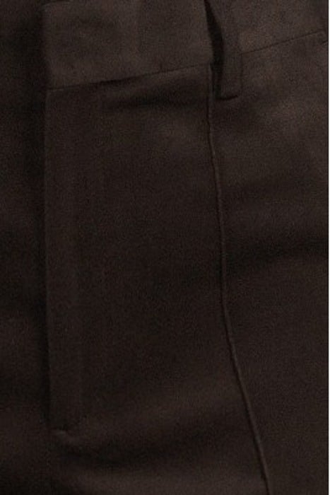 SLIM MOLESKIN TROUSERS DARK CHOCO 5