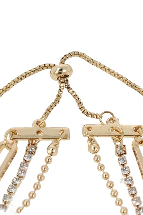 DOUBLE DRAWSTRING BRACELET GOLD 2