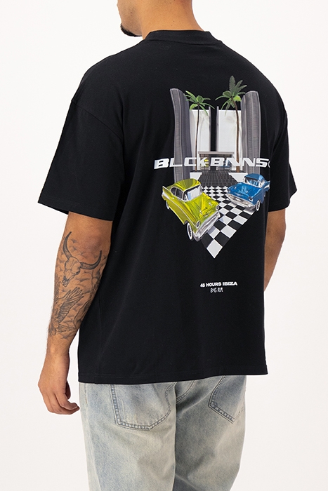 CHECK IN TEE BLACK 6