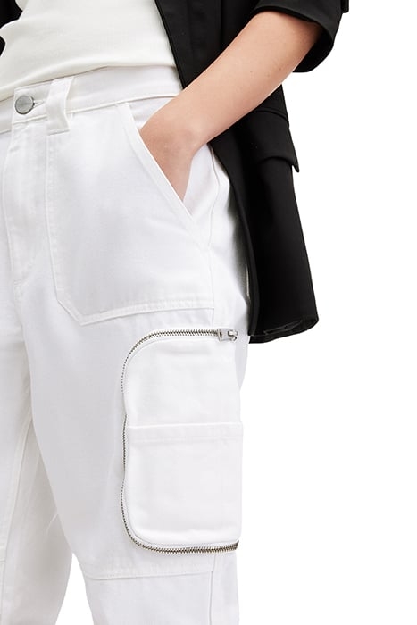 FLORENCE CARGO JOGGR CHALK WHITE 6