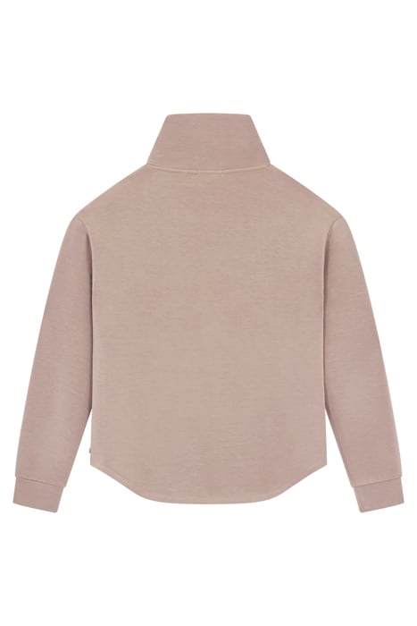 PATCH PKT ZIP FRONT MOCK NECK FUNGI 3