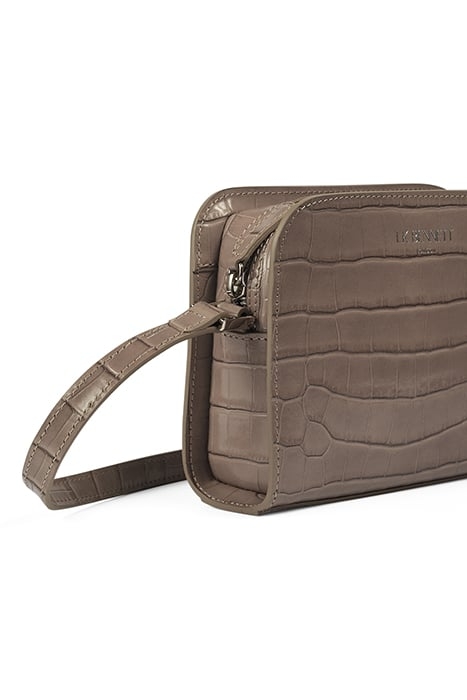 SH MARIE CROC EFFECT TAUPE 4