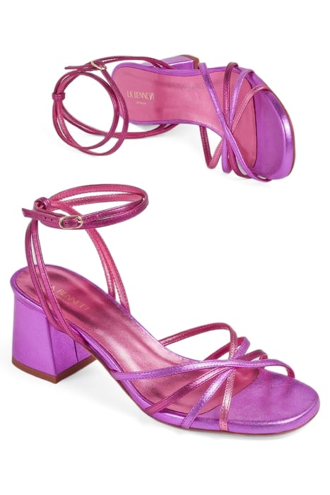 STARLET TIE SANDAL FUCHSIA 3