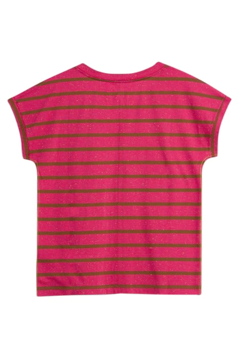 NELLY NOTCH NECK NEP TEE PINK 3