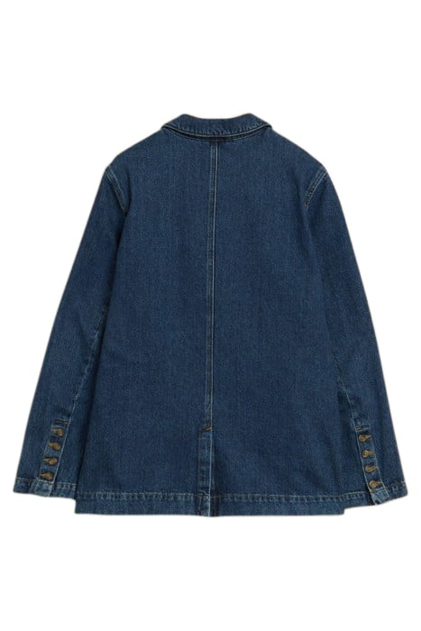 LOREN DENIM BLAZER DARK DENIM 3