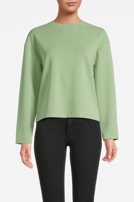 T PEACHED CREW MATCHA 1