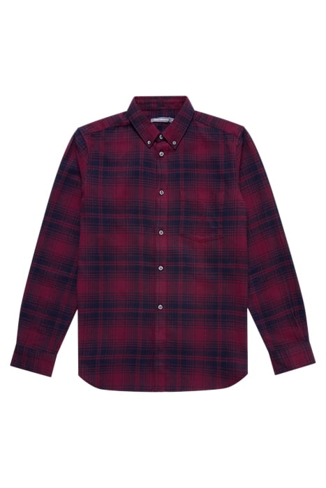 SCOT FLANNEL LS RED 3