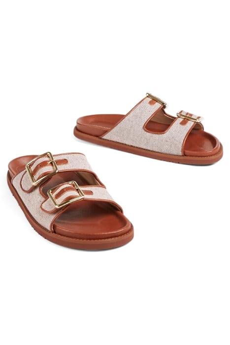 FLS SLIPPERS TAN 4