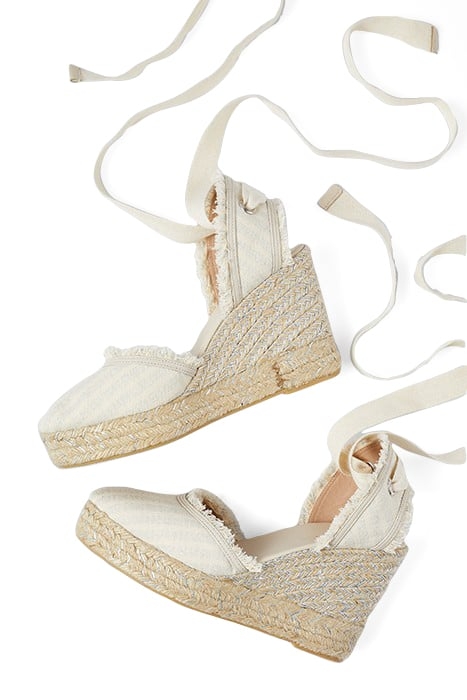 SOFIA FRAYED ESPADRILLES ECRU 4