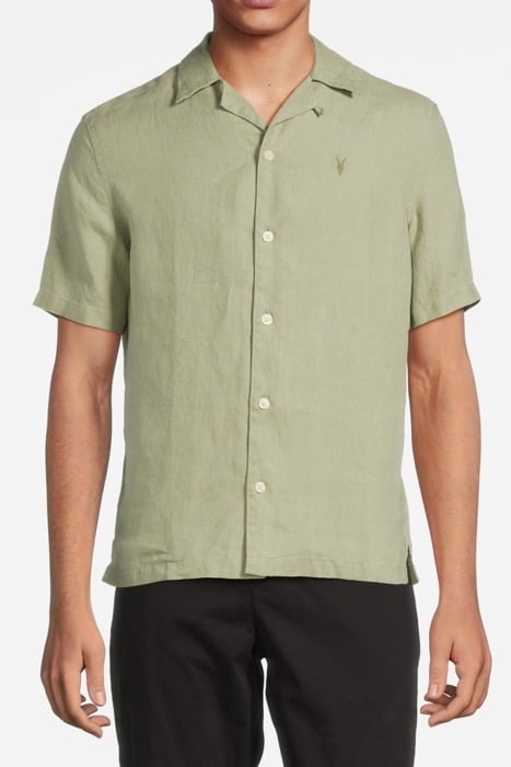 AUDLEY SS SHIRT HERB GREEN 1