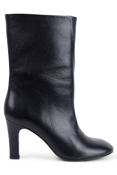 IMARA LEATHER BOOTIE BLACK 1