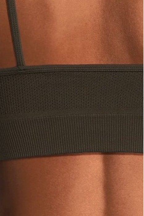 SEAMLESS STRAP BRA TOP DARK FORES 5