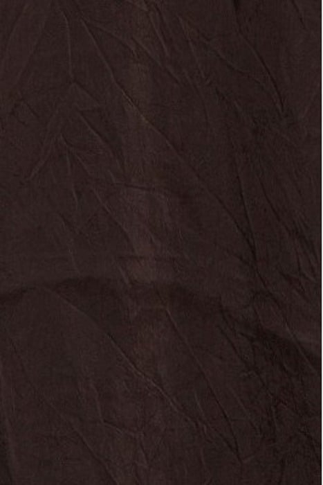 DEEP BACK CRINKLE DRESS DARK CHOCO 5