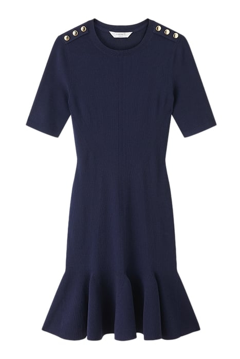 ANNMARIE KNIT MIDI DRESS NAVY 3
