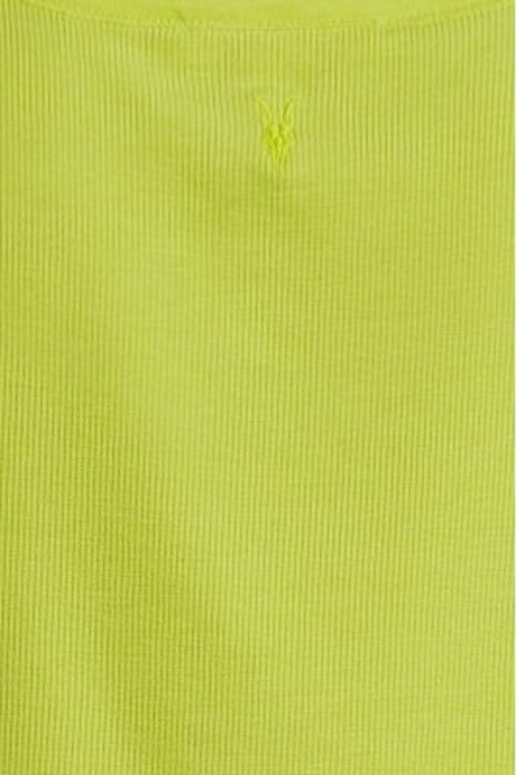 RINA CROPPED TANK ZEST LIME GREEN 5