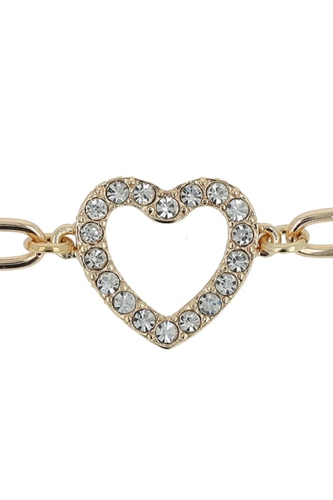 SHIMMERING HEART BRACELET GOLD 2