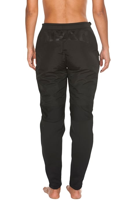 HALF-QUILTED PANT BLACK 4
