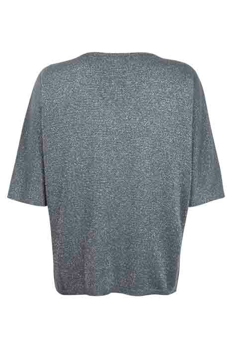 PULLOVER SHINE, LUREX DARK SAGE GREEN 2