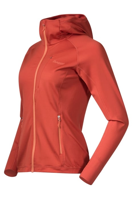 SKALAND HOOD W JACKET BRICK 3