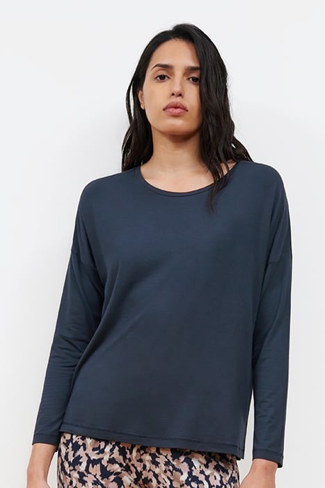 NW TOP TSHIRT LS SAILING BLUE 1