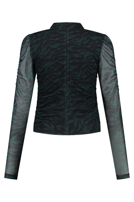 ZEBRA MESH TOP PINE GREEN 2