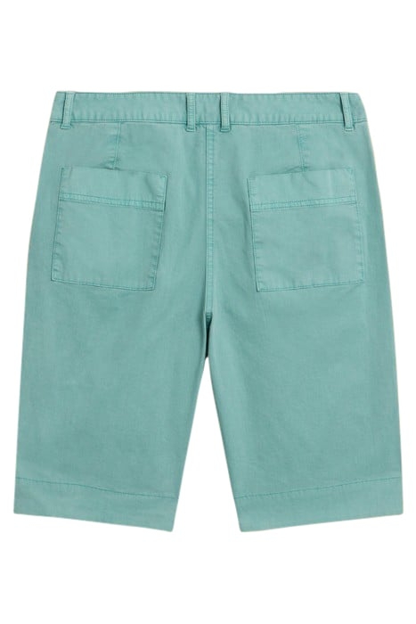 HAYLEY CHINO SHORTS MID TEAL 3