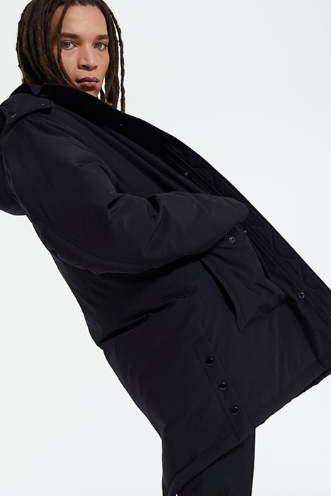 PARKA MI-LONGUE MULTIPOCHE BLACK 5