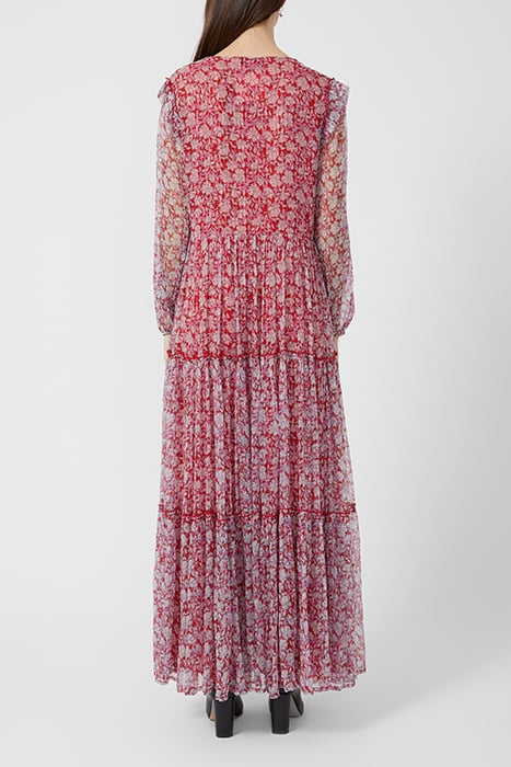 CALA FLORAL LS WRAP MAXI DRS MISC. 2