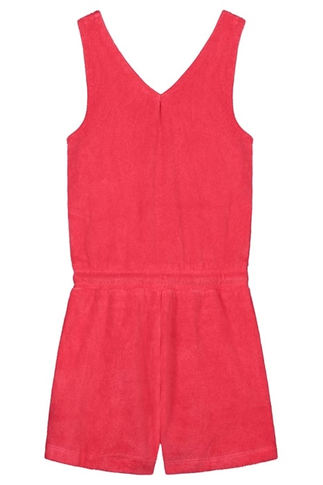 GIRLS FES JUMPSUIT TOWELING BLOSSOM PINK 2